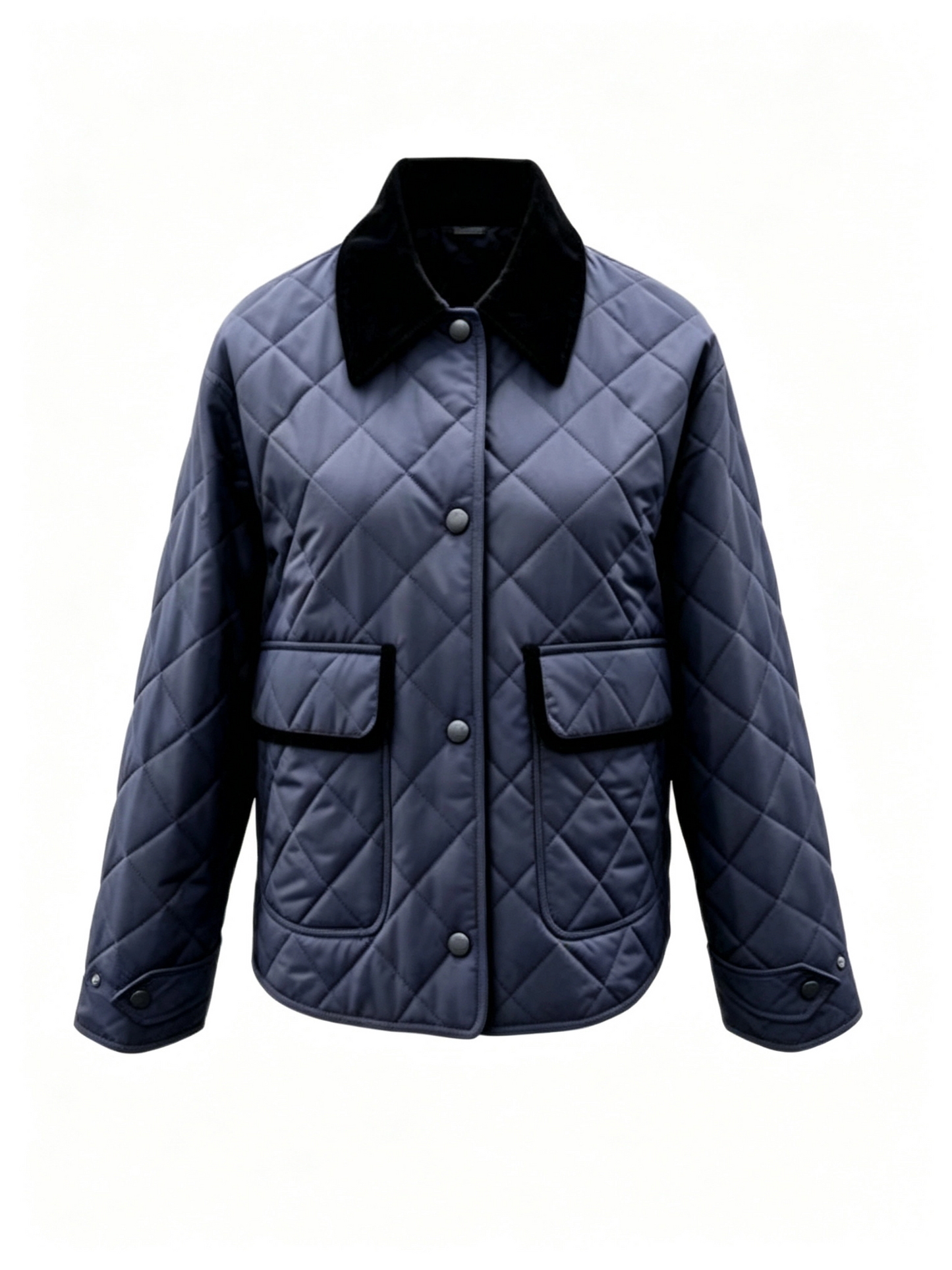 DIAMOND QUILTED SHORT PADDED JACKET