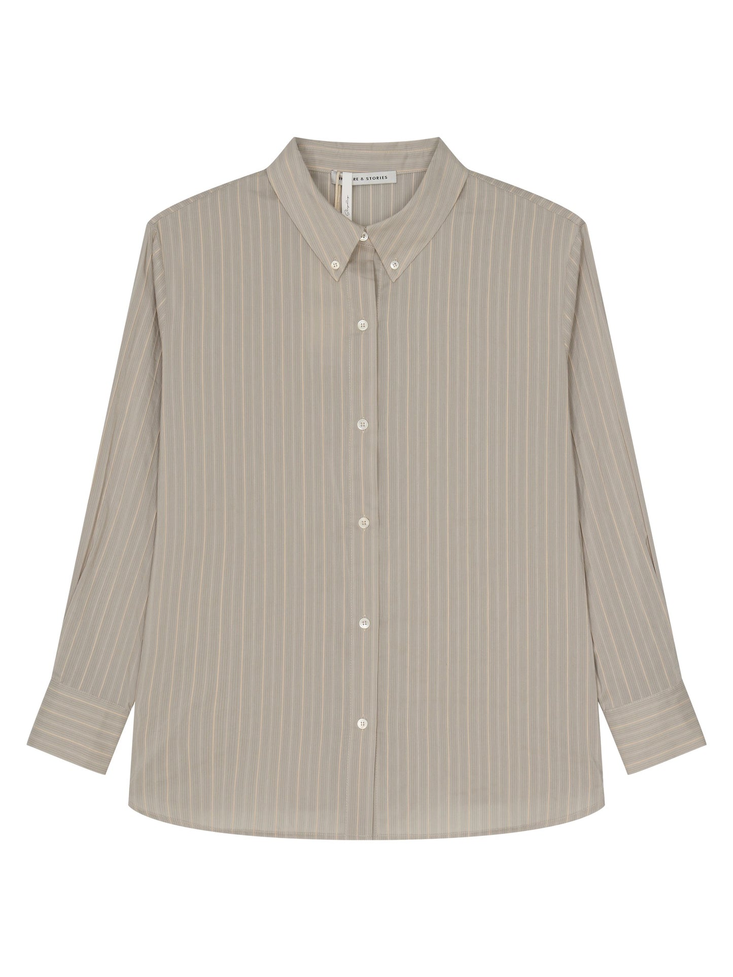 PINSTRIPE LONG SLEEVE SHIRT