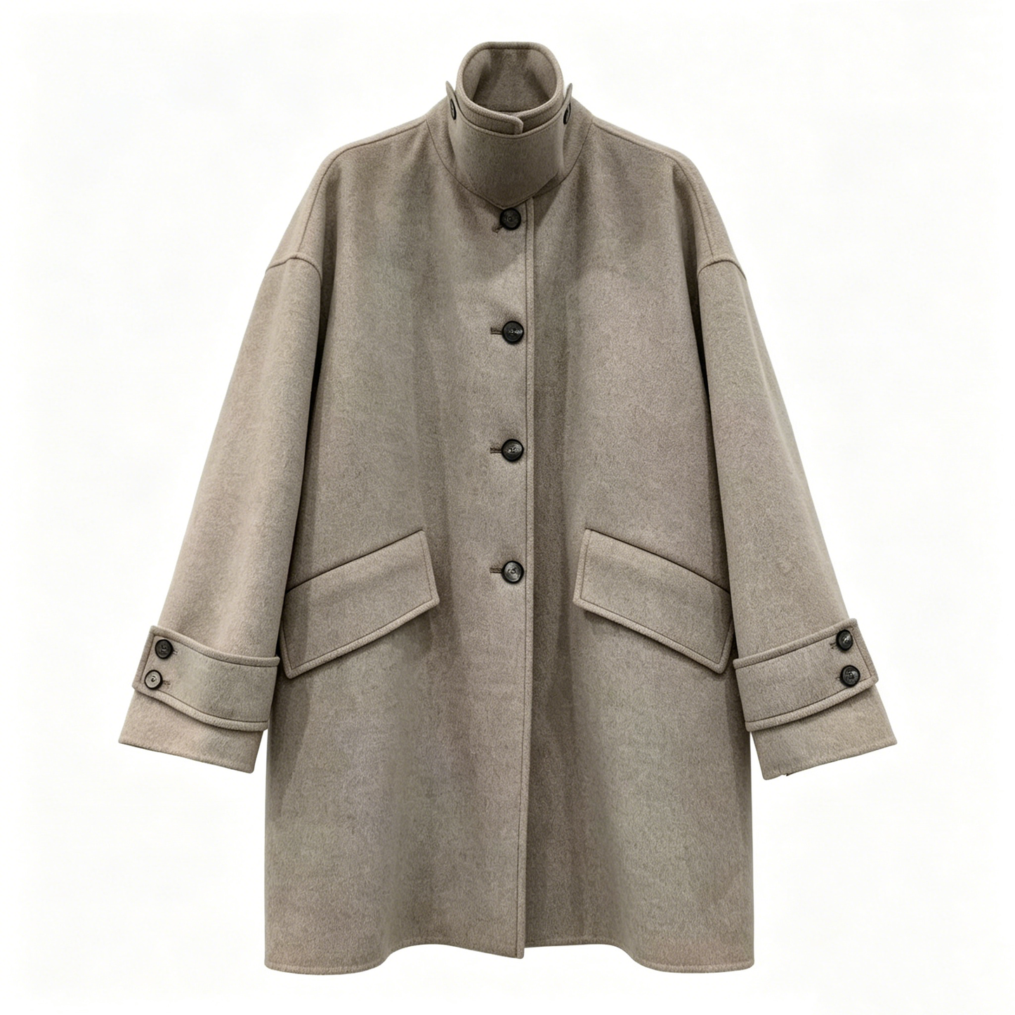 MIDI-LENGTH WOOL COAT