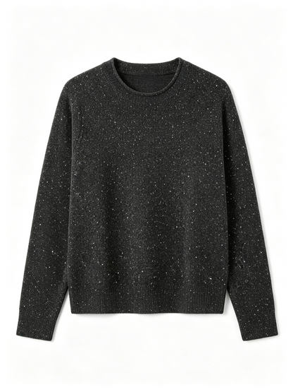 CREW NECK CARDIGAN