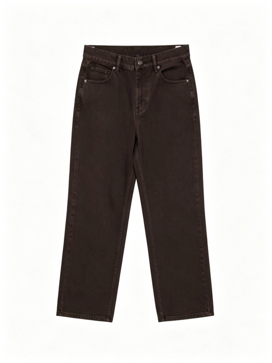 STRAIGHT FIT DENIM JEANS