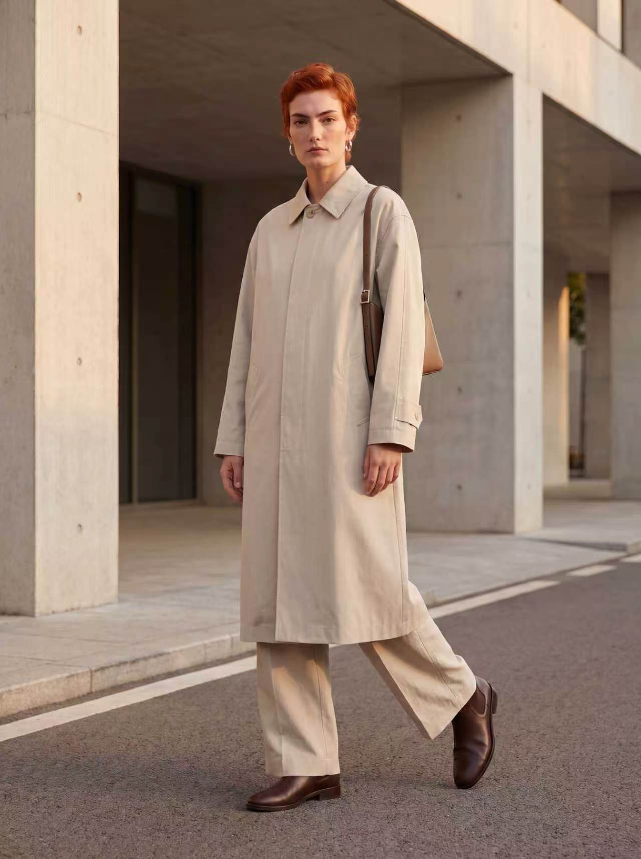 LONG TRENCH COAT