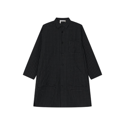 LONG SHIRT-STYLE TRENCH COAT