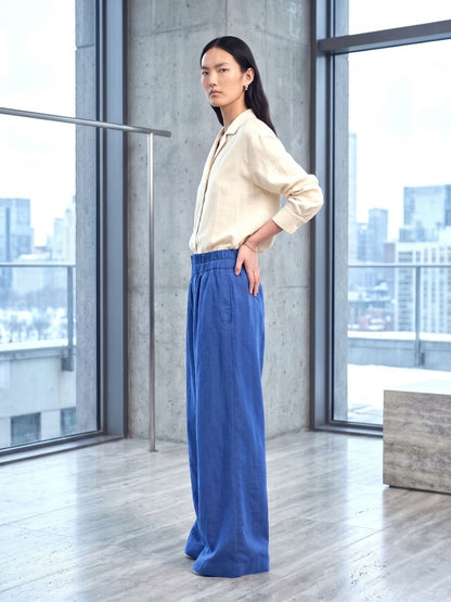 WIDE LEG CASUAL PANTS