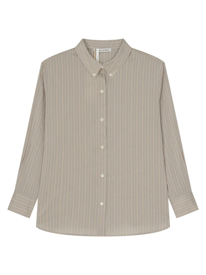 PINSTRIPE LONG SLEEVE SHIRT