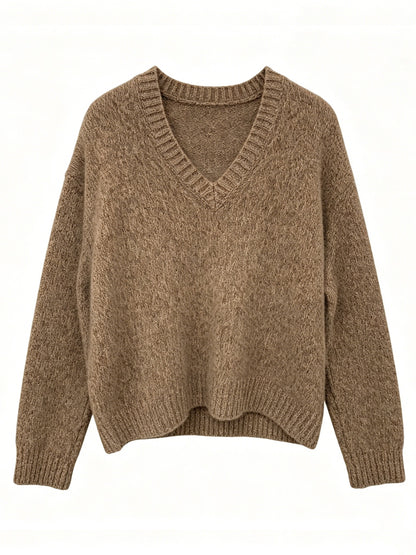 V   -NECK CARDIGAN