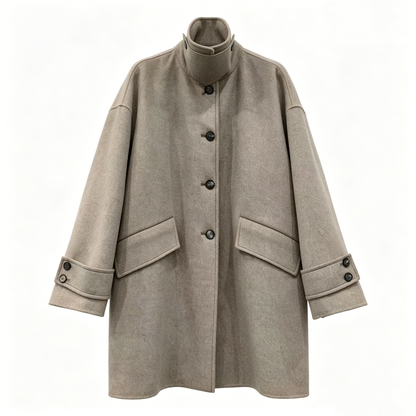 MIDI-LENGTH WOOL COAT