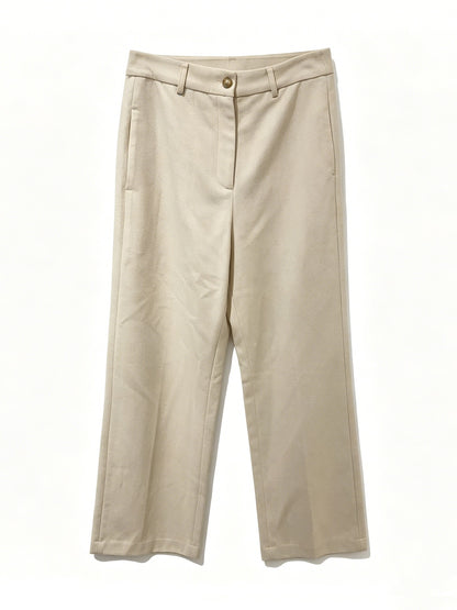 APRICOT CASUAL STRAIGHT PANTS