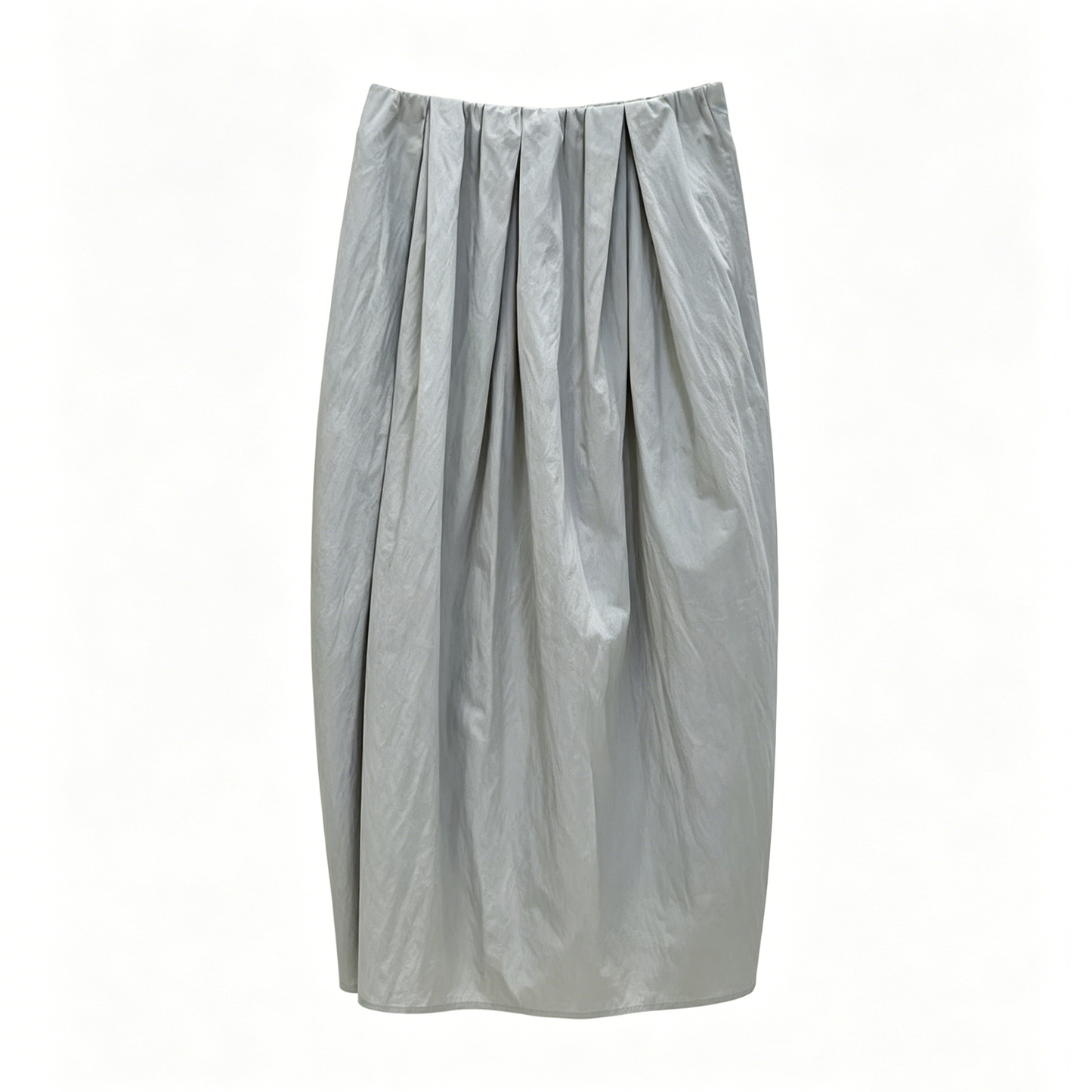MIST GREY STRAIGHT SKIRT