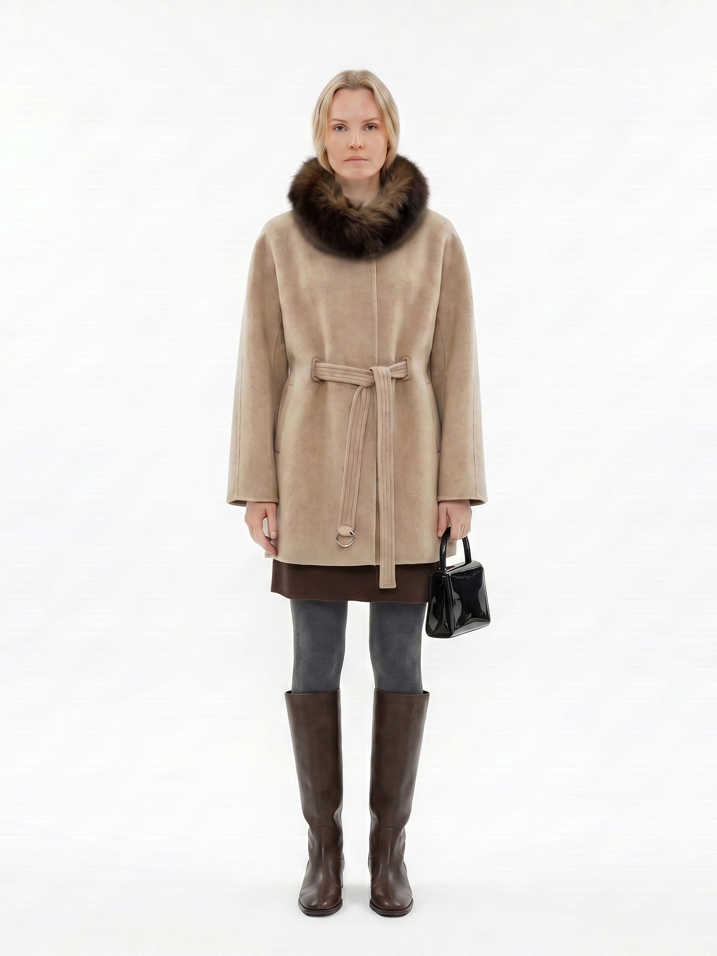 MIDI-LENGTH WOOL COAT