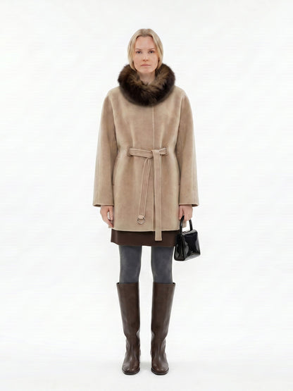 MIDI-LENGTH WOOL COAT