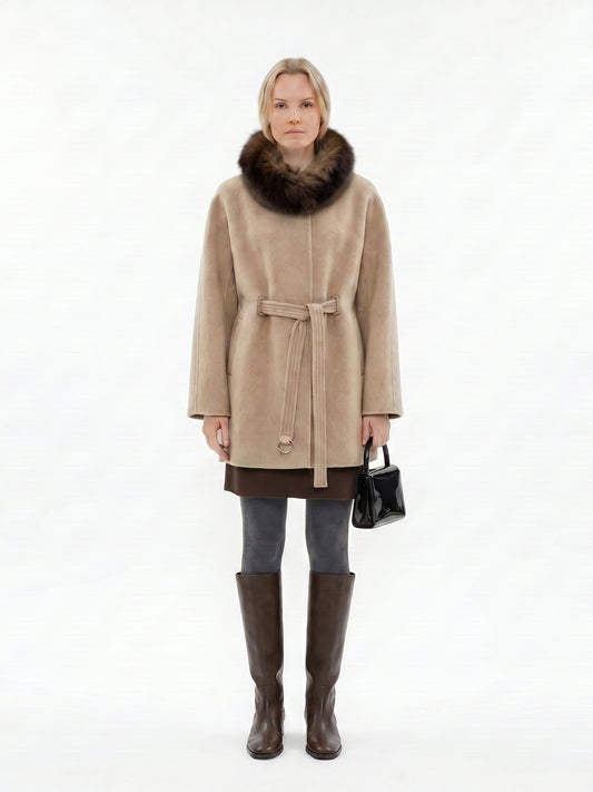 MIDI-LENGTH WOOL COAT
