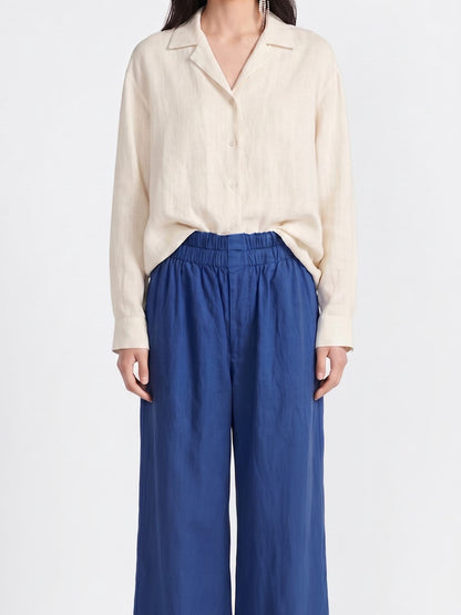 WIDE LEG CASUAL PANTS